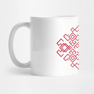 Geometric Slavic Pattern Mug